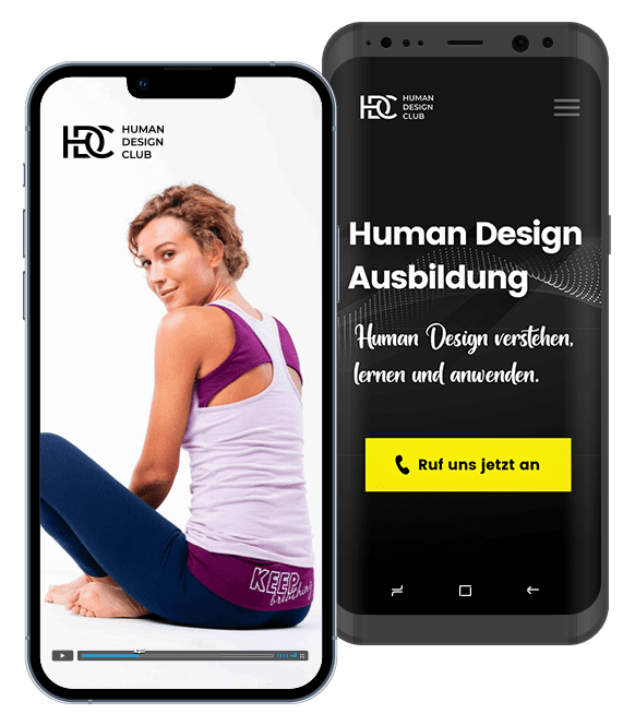 Human Design Club Mobile Anwendung
